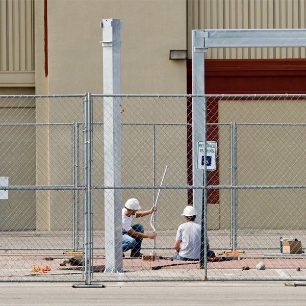 how long can i rent the temporary fence for my construction site or event in Aberdeen